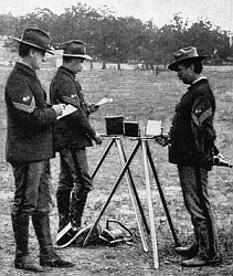 US Army heliograph in 1898