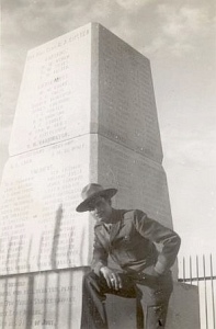 Robert M. Utley at Custer Battlefield in 1949